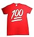Keep It A Hunnid Hundred 100 Emoji Apple StreetWear Sneaker T Shirt