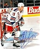 Alexander Karpovtsev autographed photo 8x10 (New York Rangers 1994 Stanley Cup Champion)