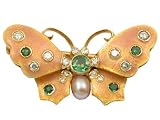 ENAMEL BUTTERFLY PIN