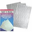 Soft 'N Style 5" x 8" Sheets 5" x 8" Silver Embossed Foil 300 Sheets