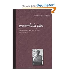 Praeambula Fidei: Thomism And the God of the Philosophers