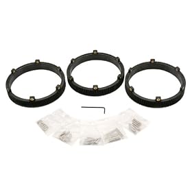 Cinevate CIADAS000K20 Follow Focus Large Gear Ring Kit, (Black)