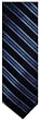 Men's Tommy Hilfiger Neck Tie 100% Silk Black/Blue/Charcoal Blend