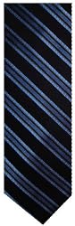 Men's Tommy Hilfiger Neck Tie 100% Silk Black/Blue/Charcoal Blend