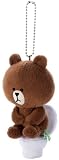 LINE CHARACTER �u���E�� (�{�[���`�F�[���t) BR-5