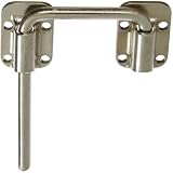 National Hardware V800 Sliding Door Latch, Nickel, 2-1/2-Inch