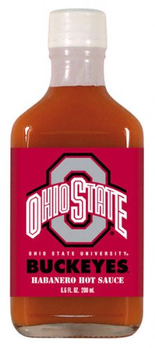 Hot Sauce Harrys 3923 OHIO STATE Buckeyes Hot Sauce Habanero Flask - Flask