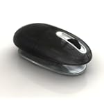 Smartfish Technologies M2218B Whirl Desktop Laser Mouse with Anti-Gravity Comfort Pivot (Black)