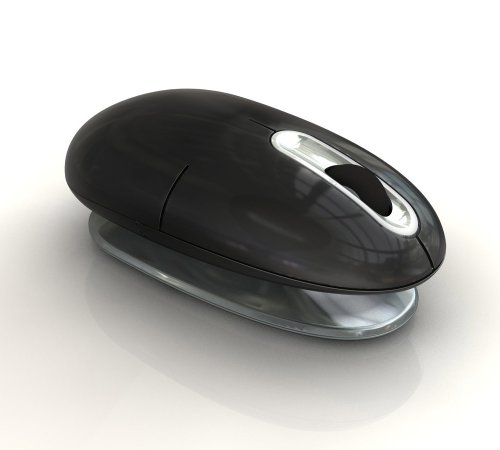 ErgoMotion Laser Mouse - Black