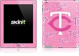 Skinit Minnesota Twins - Pink Cap Logo Blast Vinyl Skin for Apple iPad 2