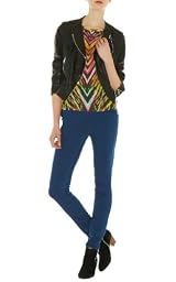 Zig Zag Print T-Shirt
