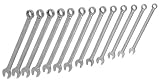 Stanley 87-245 13 Piece Full Polish Professional Grade Metric Long Combination Wrench Set