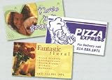 250 Blank White Magnetic Business Cards, Inkjet Printable