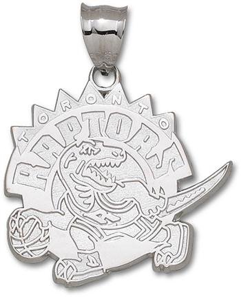 Toronto Raptors NBA Sterling Silver Charm