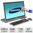 Samsung Series 7 DP700A3B-A02US 23-Inch All-in-One Desktop (Silver/Black)