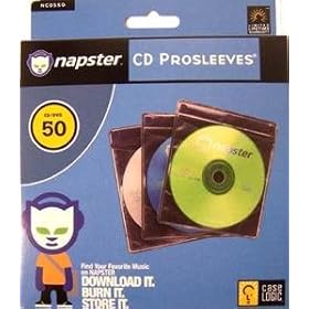 50 ct. NAPSTER PROSLEEVE BY CASE LOGIC