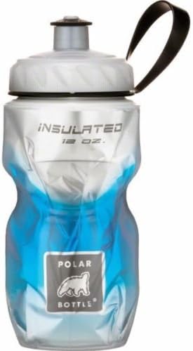 Polar Insulated Water Bottle 12oz BlueFade Fixie Road MTB Cycling Water Bottle
