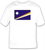 White T Shirt with the image of: Marshall Islands 41roa1pqDPL. SL160 White T Shirt with the image of: Marshall Islands