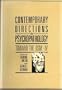 Contemporary Directions in Psychopathology: Toward the DSM-IV