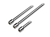TEKTON 1600 3/8-Inch Drive Extension Bar Set, 3-Piece
