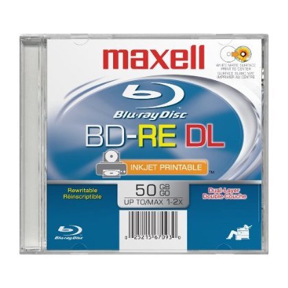 Maxell Blu-ray Rewritble Dual Layer 50GB 1-2X