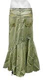Ralph Lauren Womens Tan Denim Skirt Size 30