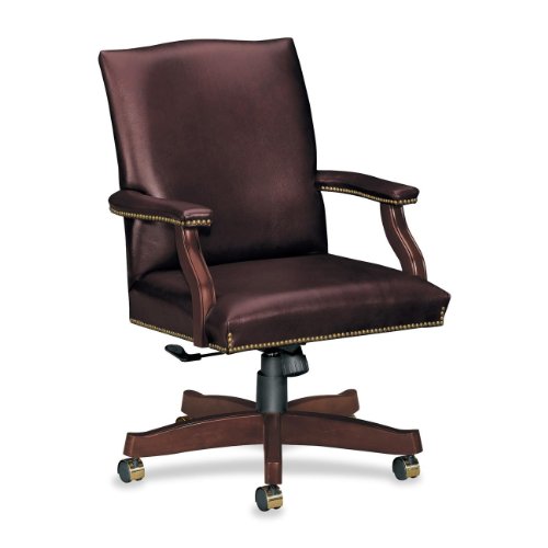 HON 6571NSL62 Jackson 6570 Series Executive High-Back Swivel and Tilt Chair, Burgundy Leather On Sale