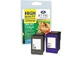 2 Compatible Printer Ink Cartridges Replaces Hp 56 Hp 57 Blacktri colour High Capacity