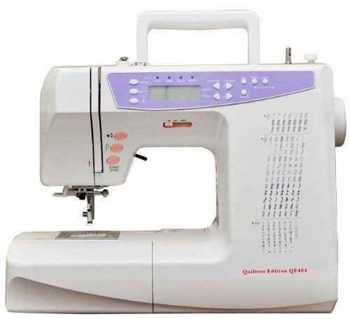 Macchina da cucire Quilter elettronica 404, 170 Punti con Alfabeto, Grande Tavolo Allungabile Quilting + € 200,00 Vale la pena di LIBERI gli accessori tra cui 13 piedi, piede quilt, piedino, Custodia rigida, scatola di filo colore diverso, i cecchini della discussione, forbici, Quilting e regolari tedesco Aghi, Rocchetti, ecc...