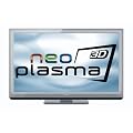 Panasonic Viera TX-P42ST33ES 106 cm (42 Zoll) 3D-NeoPlasma-Fernseher, Energieeffizienzklasse C (Full-HD, 600Hz sfd, DVB-T/-C/-S, CI+) silber metallic