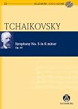 Produkt-Bild: Peter Iljitsch Tschaikowsky: Symphonie Nr. 5 e-Moll - op. 64, Edition Eulenburg Audio+Score: Studienpartitur + Audio-CD (Noten + Musik).