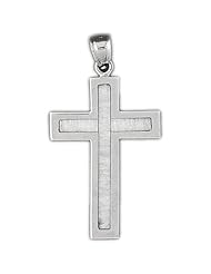 Clevereves 14K White Gold Created Opal Pendant 7.9 - Gram(s)