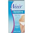 Sensitive Formula Bikini Cream with Green Tea Hair Remover by Nair, 1.7 Ounce