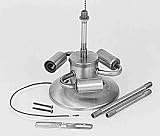 Meyda Fan Flush Cluster Light Fixture 27447