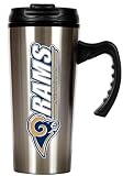 NFL St. Louis Rams 16-Ounce Stainless Steel Travel Mug
