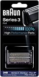 Braun - 81254475 - Grille 31B - Recharge grille pour rasoirs Series 3 / Contour Series / Flex XP II / Flex XP / Flex Integral noir