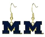 Michigan Wolverines - NCAA Team Logo Dangler Earrings
