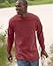 Comfort Colors 6.1 oz Ringspun Garment-Dyed Long Sleeve T-Shirt C6014 blue Small