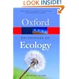 A Dictionary of Ecology (Oxford Paperback Reference) by  Michael Allaby