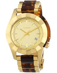 Nixon Womens Monarch Womens Watch Gold Molasses