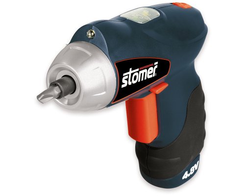 Stomer SAS-48-Lt-K Profi Akku-Schrauber 4.8 Volt NiMH 1.8 Ah mit hoher Akkukapazit&auml;t inklusiv 102-teiligem Bitset in hochwertigem Alu-Koffer