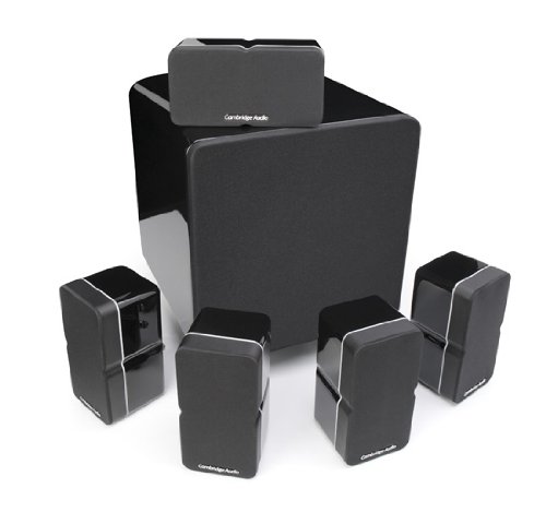Cambridge Audio Minx S325 Home Cinema 5.1 Speaker System, High Gloss Black Cambridge Audio Minx S325 Home Cinema 5.1 Speaker System, High Gloss Black