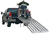10' Big Boy II Folding Aluminum Motorcycle, ATV, UTV, Lawn & Garden Loading Ramp