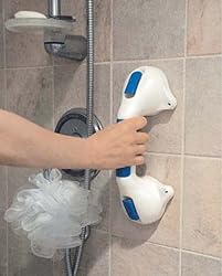Ideaworks Super Grip Bath Handle w/ Color Change Safety Indicator (Small)