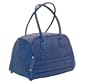 Creative Options 700-301 Soft-Sided Ultra-Suede Total Tote, Medium, French Blue with Multi-Dot Lining