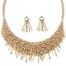 2-Piece Bib Necklace/Earring Set