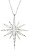 14k Gold Diamond Star and Snowflake Pendant (1/4 cttw, G-H Color, I1 Clarity)