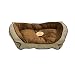 K&H Bolster Couch Pet Bed, Small 21-Inch by 30-Inch, Mocha/Tan