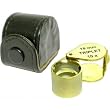 10X 18mm Round Jewelers Loupe Gold Plated