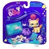 Littlest Pet Shop Yellow Cat with Accessories